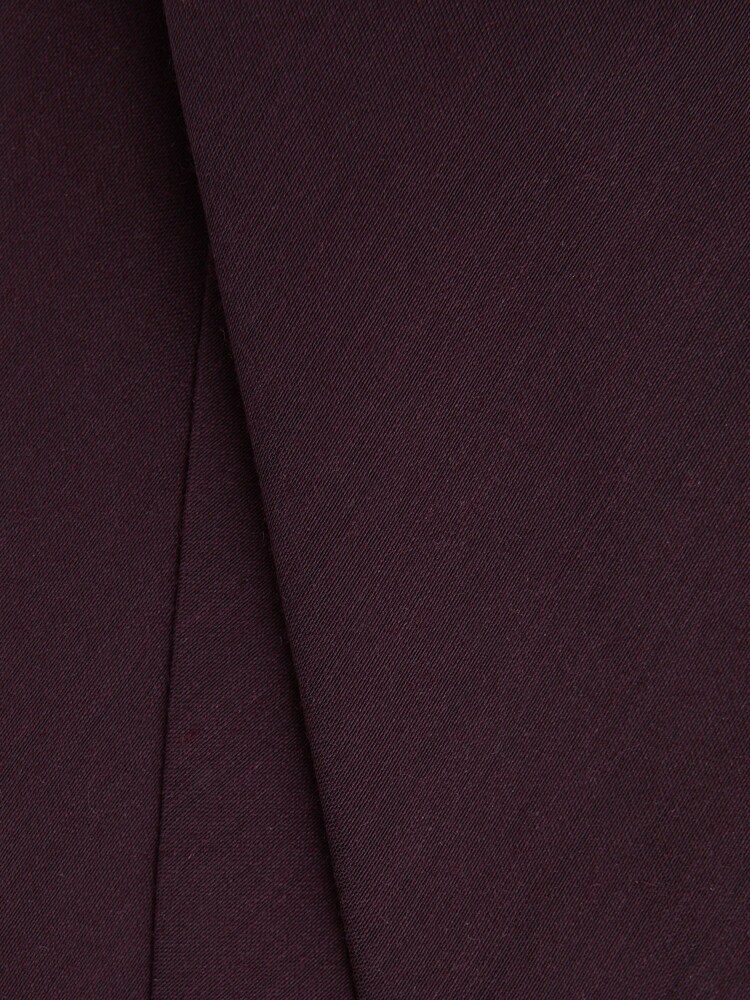 Reiss Dark Plum Molat Twill Wool Tie - Image 5 of 5 Reiss Dark Plum Molat Twill Wool Tie - Image 5 of 5