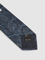 Corbata de cachemir de seda Lipari de Reiss - Imagen 4 de 5