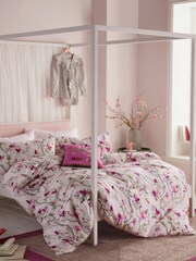 Cath Kidston Pink Story Tree Duvet Cover and Pillowcase Set - Image 1 of 5