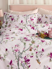 Cath Kidston Pink Story Tree Duvet Cover and Pillowcase Set - Image 2 of 5