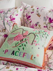 Cath Kidston Pink Story Tree Duvet Cover and Pillowcase Set - Image 3 of 5