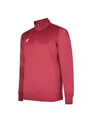 Sudadera para niños con media cremallera de poliéster de Umbro - Imagen 1 de 2