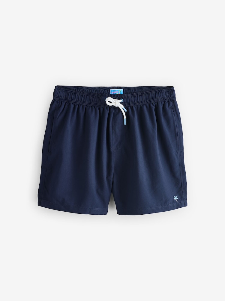 Navy Blue Essential Swim Shorts - Image 12 of 12 Navy Blue Essential Swim Shorts - Image 12 of 12