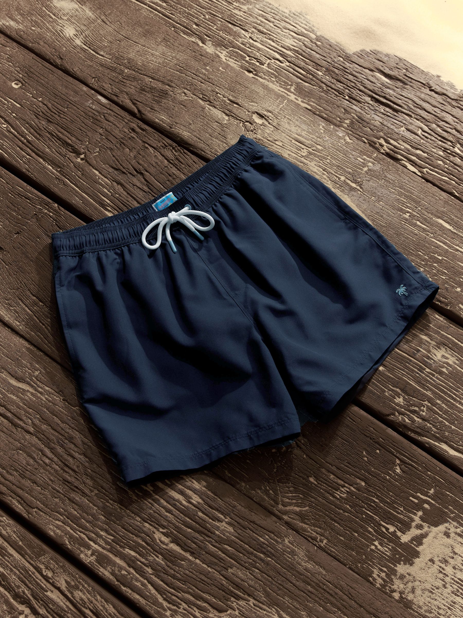 Navy plus size swim shorts shop