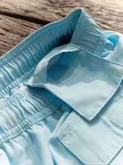 Light Blue Essential Swim Shorts - Image 10 of 14