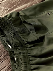 Khaki Green Essential Swim Shorts - Image 11 of 11