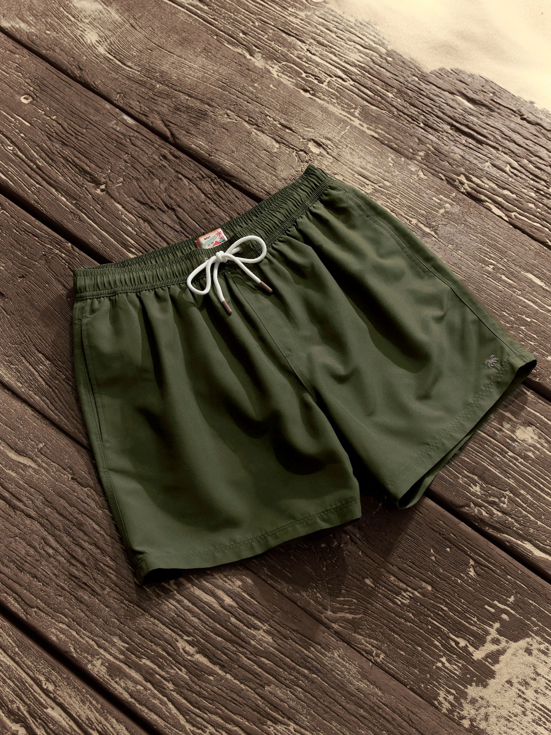 SOLOV swim pants サイズ1 グリーン Buy Khaki Green Essential Swim Shorts from Next USA