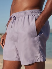 Purple Lilac Palm Logo Essential Swim Shorts - Image 1 of 11
