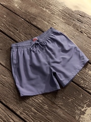 Purple Lilac Palm Logo Essential Swim Shorts - Image 6 of 11