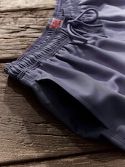 Purple Lilac Palm Logo Essential Swim Shorts - Image 9 of 11