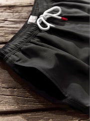Black Plain Essential Swim Shorts - Image 8 of 11