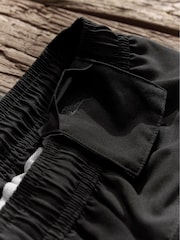 Black Plain Essential Swim Shorts - Image 9 of 11