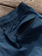Navy Blue Utility Swim Shorts - Image 11 of 12