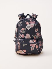 Modrý květovaný batoh Abercrombie & Fitch - Image 1 of 6