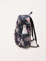 Modrý květovaný batoh Abercrombie & Fitch - Image 3 of 6