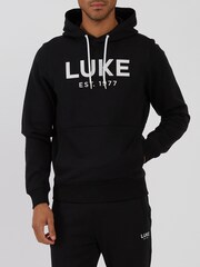 Luke 1977 Relaxed Fit Blue Grand Sky Hoodie - Image 1 of 7