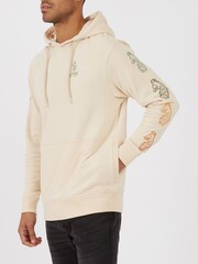 Luke 1977 Cream Blend 100% Cotton Hoodie - Image 3 of 7