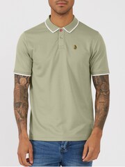 Luke 1977 Green Meadtastic Polo Shirt - Image 1 of 7