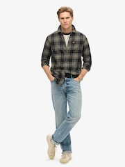 Superdry Black Long Sleeve Lumberjack Shirt - Image 2 of 8