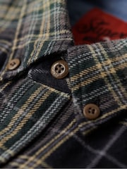 Superdry Black Long Sleeve Lumberjack Shirt - Image 7 of 8