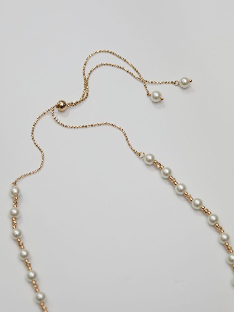 Jon Richard Gold Plated Baroque Pearl Necklace - Image 2 of 3