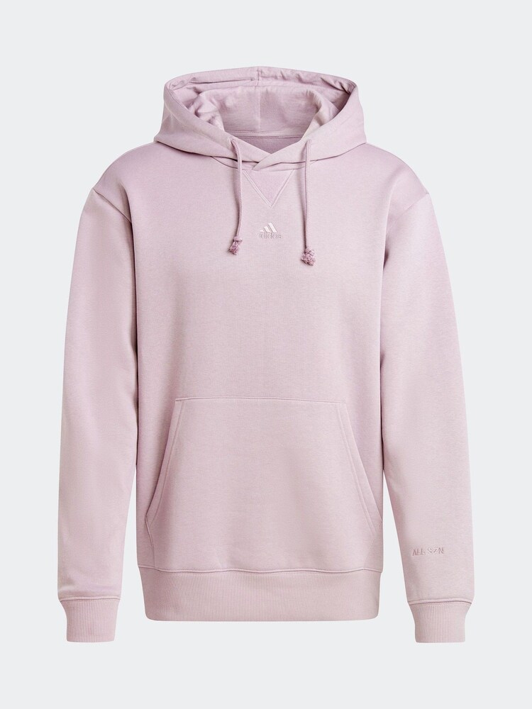 adidas Purple Sportswear All Szn Fleece Hoodie - Image 1 of 1