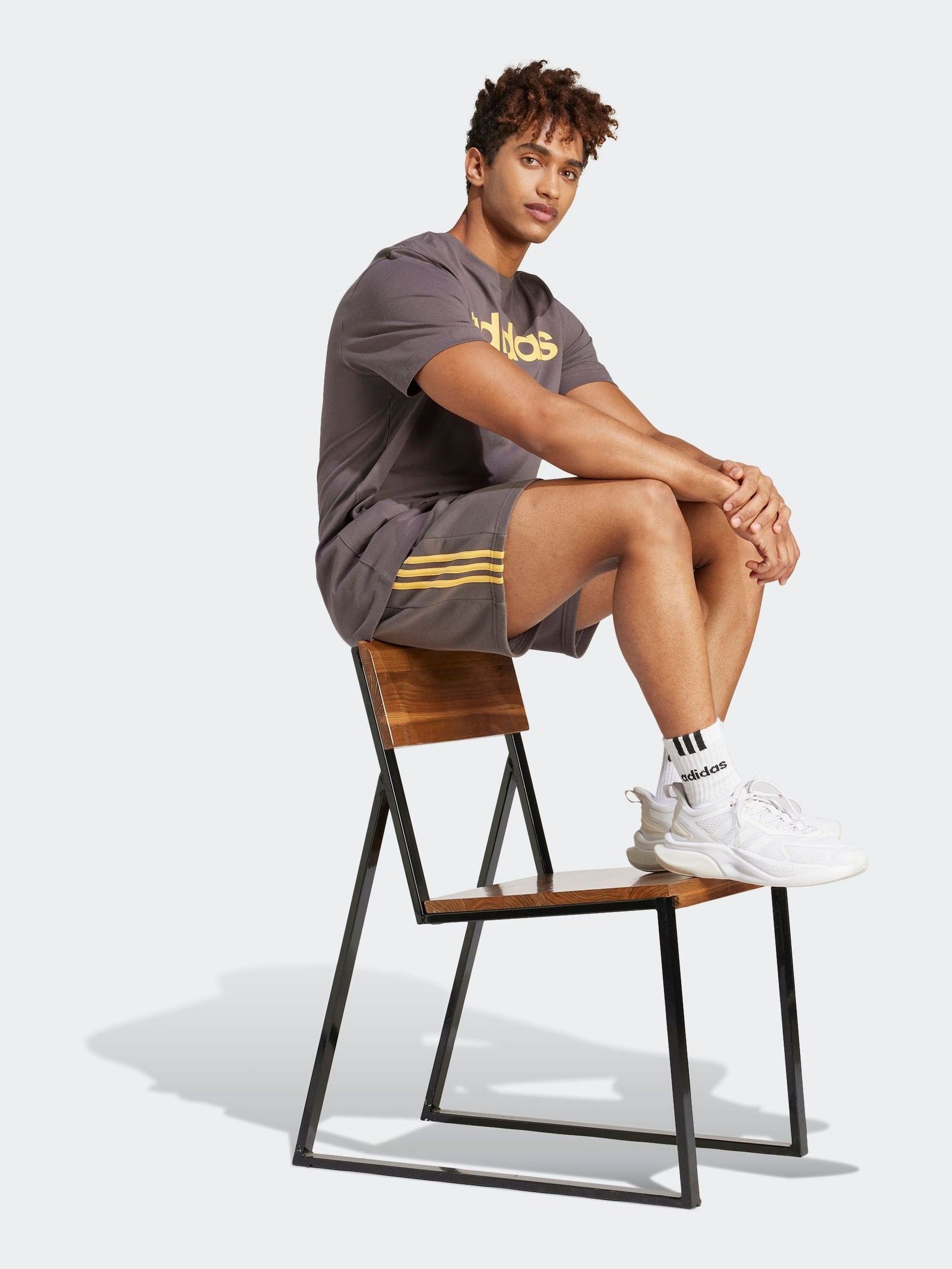 ● ADIDAS ● TERRY 3S Shorts Adidas Essentials French Terry 3 Stripes Shorts Czarne