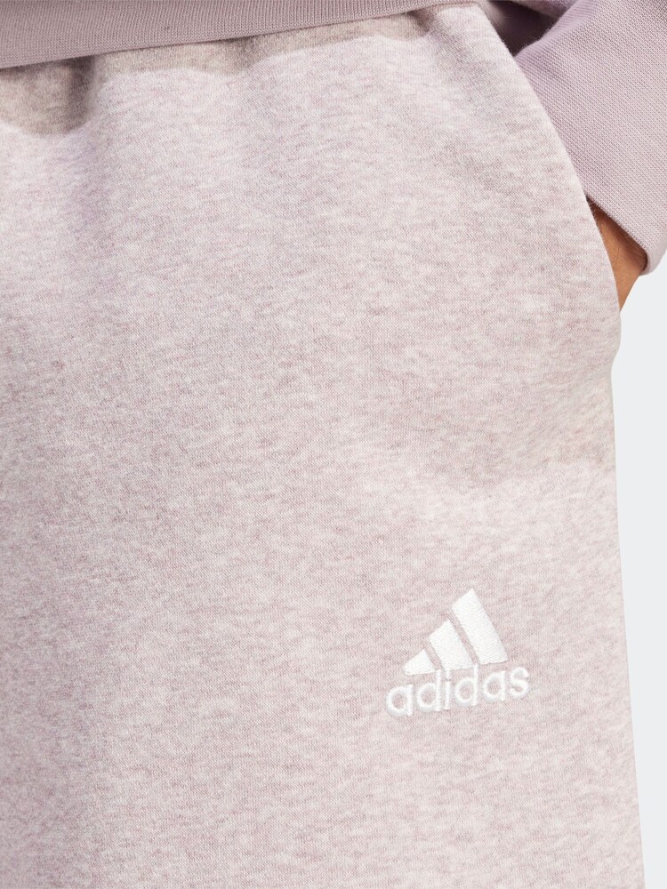 adidas Purple Sportswear Seasonal Essentials Mélange Shorts - Image 4 of 6