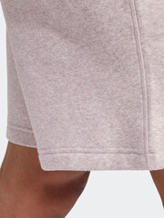 adidas Purple Sportswear Seasonal Essentials Mélange Shorts - Image 5 of 6