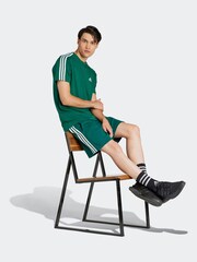 adidas Green Essentials Single Jersey 3-Stripes 100% Cotton T-Shirt - Image 4 of 7