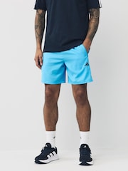 adidas Light Blue Train Essentials Woven Training Shorts - Image 1 of 5