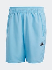 adidas Light Blue Train Essentials Woven Training Shorts - Image 5 of 5