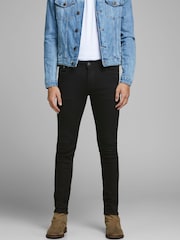 JACK & JONES Black/Chrome Slim Fit Jeans - Image 5 of 9