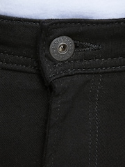 JACK & JONES Black/Chrome Slim Fit Jeans - Image 6 of 9