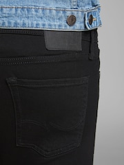 JACK & JONES Black/Chrome Slim Fit Jeans - Image 7 of 9