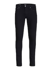 JACK & JONES Black/Chrome Slim Fit Jeans - Image 8 of 9