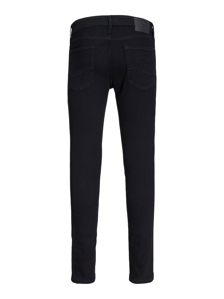 JACK & JONES Black/Chrome Slim Fit Jeans - Image 9 of 9 JACK & JONES Black/Chrome Slim Fit Jeans - Image 9 of 9