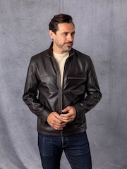 Lakeland Leather Brown Preston Leather Jacket - Image 1 of 9
