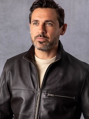 Lakeland Leather Brown Preston Leather Jacket - Image 8 of 9
