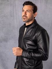 Lakeland Leather Black Corby Leather Jacket - Image 5 of 6