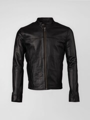 Lakeland Leather Black Corby Leather Jacket - Image 6 of 6