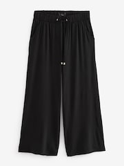 Schwarz - Culotte aus Jersey - Bild 7 von 8