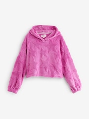 Jim Jam the Label Pink Star Fleece Twosie Pyjama Set - Image 9 of 9