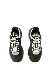 KG Kurt Geiger Lowell Zip Black Trainers - Image 4 of 5