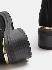 River Island Black Sock Heeled Boots - Image 4 of 4