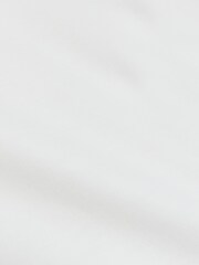 River Island White Slim Fit 100% Cotton Studio Heavyweight T-Shirt - Image 6 of 6