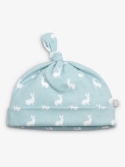 The Little Tailor Luxury 3 Baby Gift Set; Sleepsuit, Hat and Rubber Teether Toy - Image 7 of 13