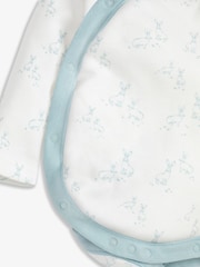 The Little Tailor Luxury 3 Baby Gift Set; Sleepsuit, Hat and Rubber Teether Toy - Image 9 of 13