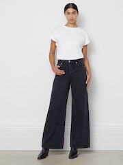 Albaray Blue Full Length Wide Leg Jeans - Image 1 of 4