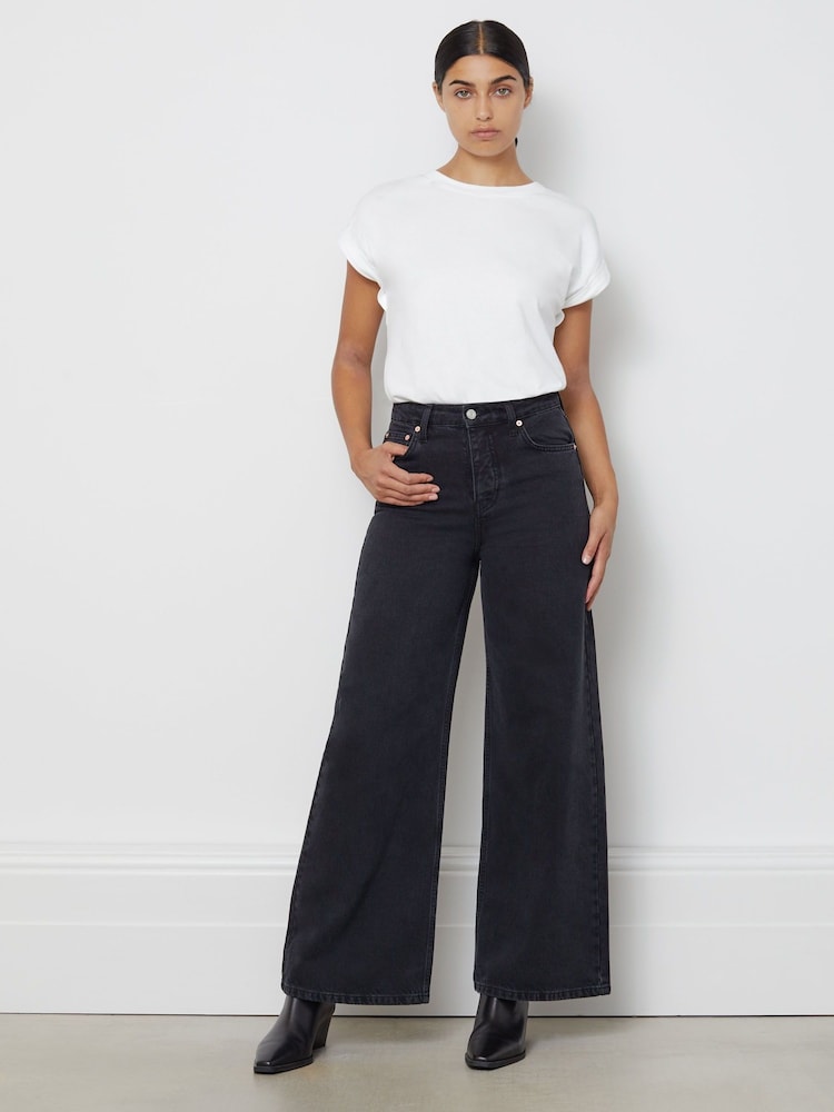 Albaray Blue Full Length Wide Leg Jeans - Image 1 of 4